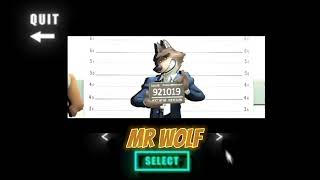 Choose your character EDIT (The Bad Guys  Mr Wolf) Resimi