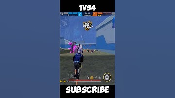 1VS4 😱 AWM Impssible Clutch destroyed in Seconds 🔥 #freefire#shortsfeed#tondegamer#tgrnrz#viralvideo