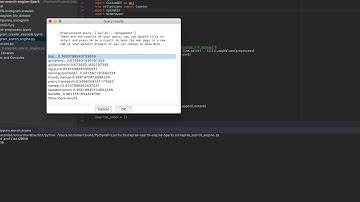 Spark Instagram search engine demo