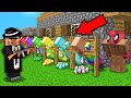 FAKİR MADEN KÖYLÜLERİNİ MAFYADAN KURTARABİLECEK Mİ?😱 - Minecraft