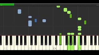 Video thumbnail of "Yo no Olvido el año viejo Piano Cover Midi tutorial Sheet app  Karaoke"