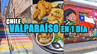 CHILE - VALPARAÍSO EN UN DÍA ! !  #chile #precios #comidas #valparaiso 4K -  MINI4PRO