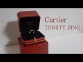 ENG까르띠에 트리니티 링 스몰💍 / 일주일 착용 후기 / Cartier Trinity ring small / 착용법