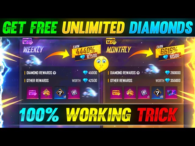 100% REAL WORKING TRICK TO GET FREE UNLIMITED DIAMONDS😱🤯