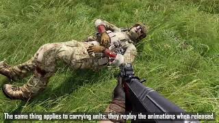 Arma III ACE Wound Animations with Simple Script