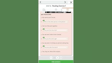 Đáp án MyELT, Spark tiếng Anh A2.1 -  Unit 1a #english #daihoc #hoctienganh #sinhvien #baitap #a21