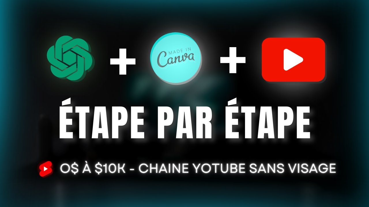 Comment Créer une chaîne YouTube sans visage en moins de 20 min