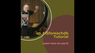 sp_MSforeachdb Unraveled: Simplifying Database Administration