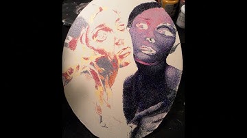 GBV inspired pointillism time lapse painting - JoKa