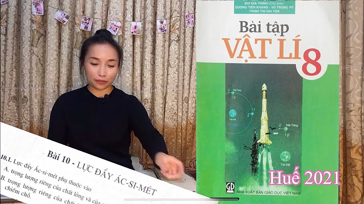 Giải sách bài tập lý 8 bài 10