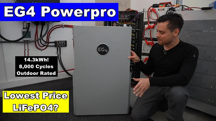 New Battery! EG4 Powerpro: 14.3kWh LiFePO4 Outdoor Rated w/ Internal Heaters