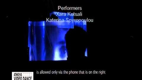 Chrysanthi Badeka - "K-26" / Athens Video Dance Project 2010