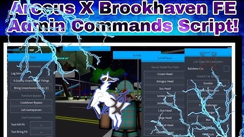 Arceus X Brookhaven Script