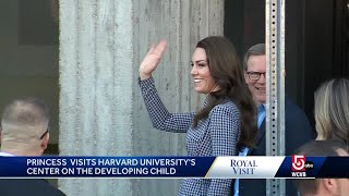 Princes Kate visits Harvard University's Center on the Developing Child