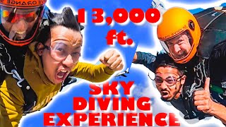 Skydiving Vlog ||  || Mind Blowing Experience || Jumping from 13000 ft.||DT_Vlogs