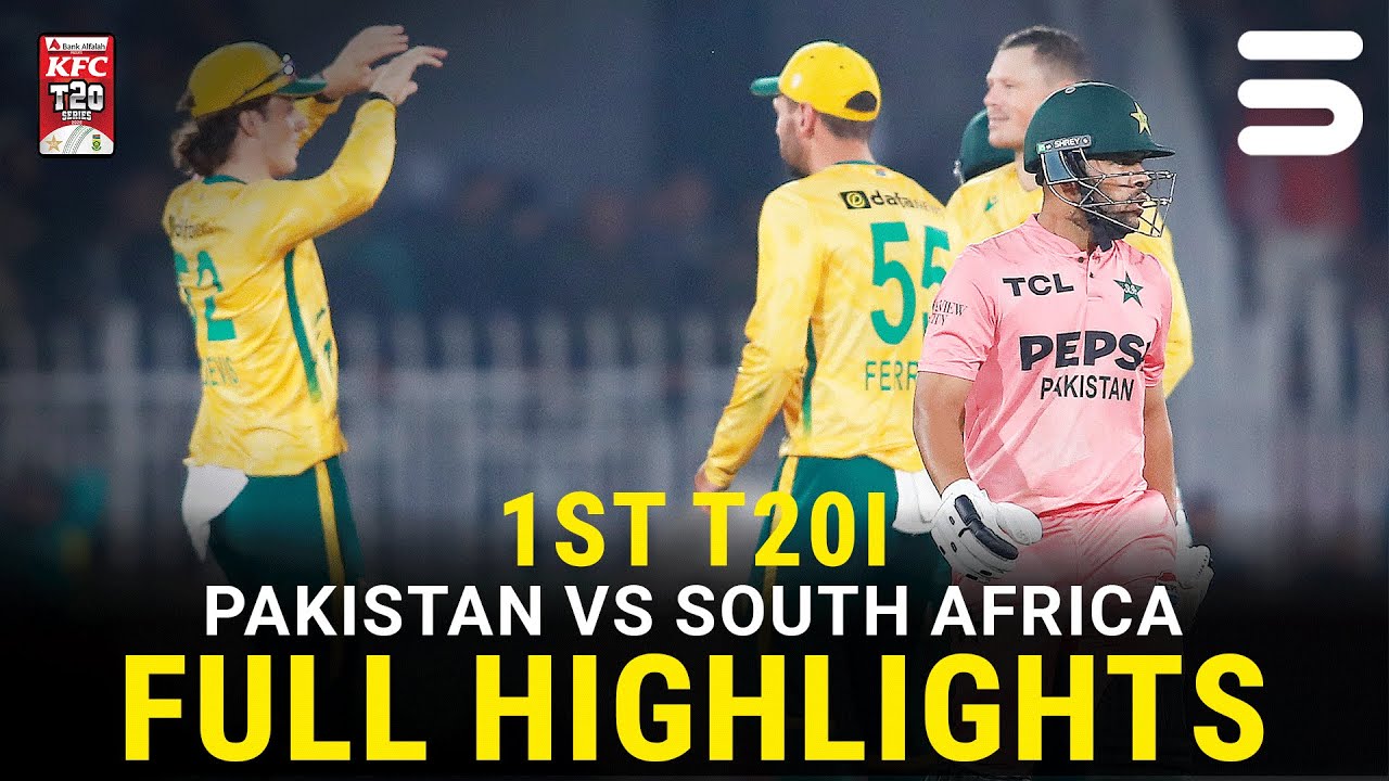 Full Highlights | Pakistan vs South Africa T20 Series 2025 | 1st T20I ...