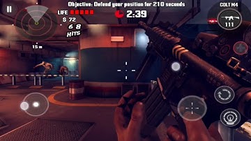 Dead Trigger 1 "Colt M4" Weapon Gameplay