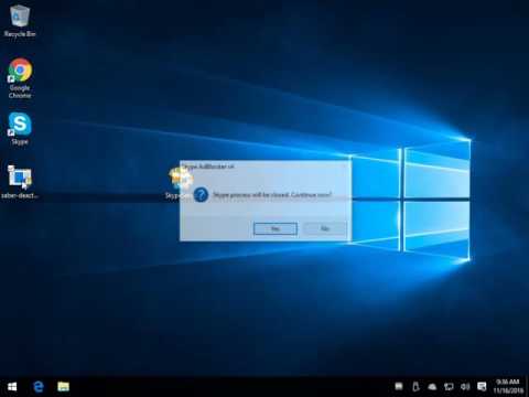 Skype AdBlocker 4 Batch Script Install & Uninstall