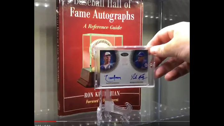 167) HOF Autos 265 & 266: makes Harold Baines look...