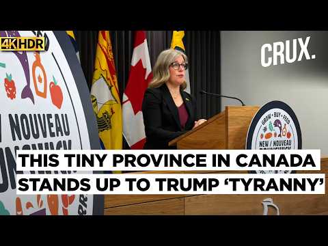 New Brunswick Bans US Goods In Major Contracts As Trump’s Tariff War With Canada Escalates | 4K