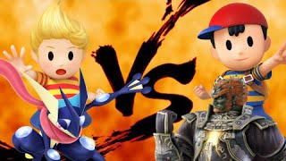 We Play SMASH #4: Lucas(Rock) & Lucario(Adam) VS. Ness(Star) & Ganondorf(1UP)