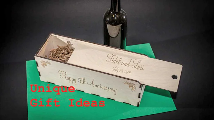 5th Anniversary Wine Gift Box | Fifth Anniversary | Wine Accessory Gift | Anniversary Gift