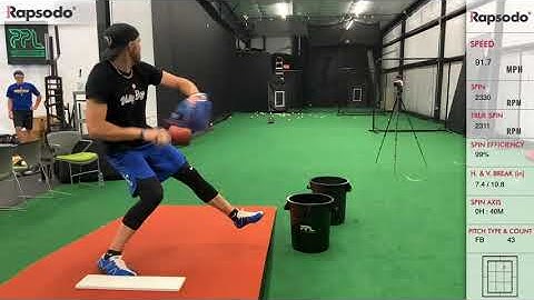 Pitch Design + Rapsodo Clips - Robby Rowland Bullpen