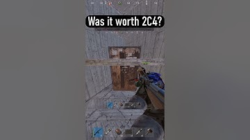 was it worth 2 c4? #rust #shorts #rustraid