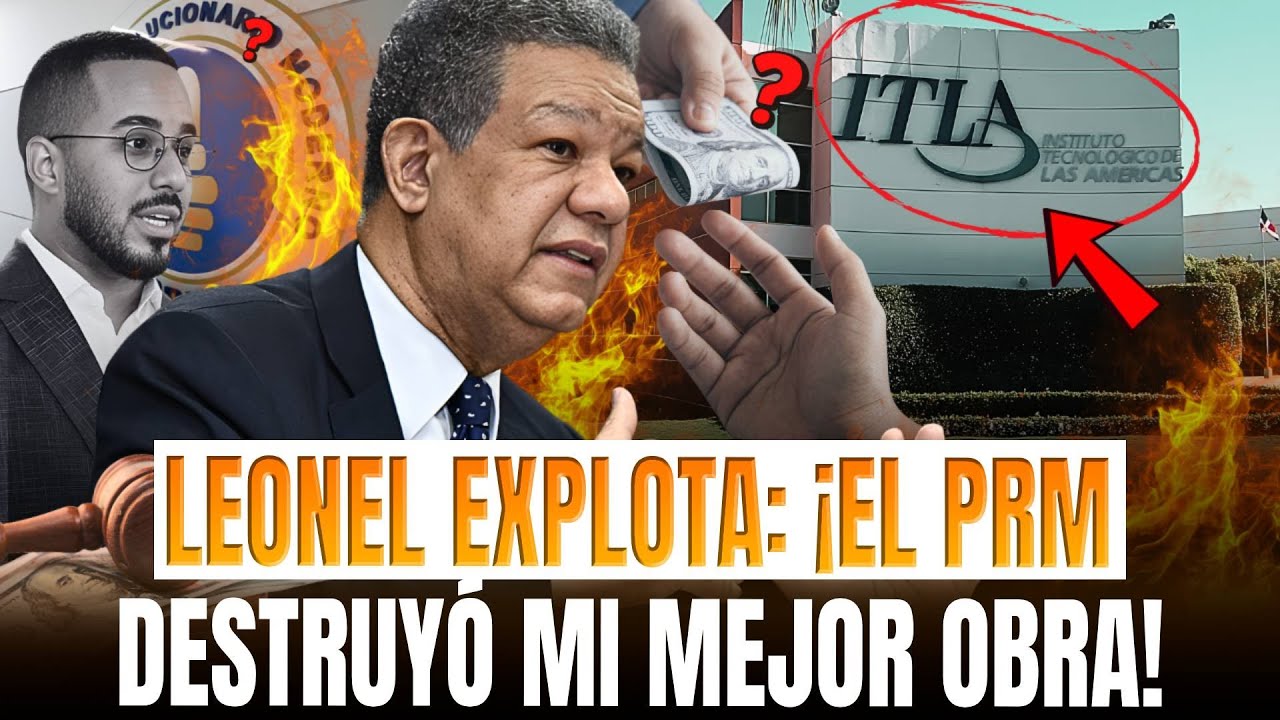 REVELAN CAÍDA DEL RECTOR DEL ITLA ES UNA GUERRA SECRETA DEL PRM ¿PODRAN SOBREVIVIR A ESTE ESCÁNDALO?