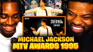 BabantheKidd FIRST TIME reacting to Michael Jackson - Dangerous! Live at the MTV Awards in 1995 (HD)