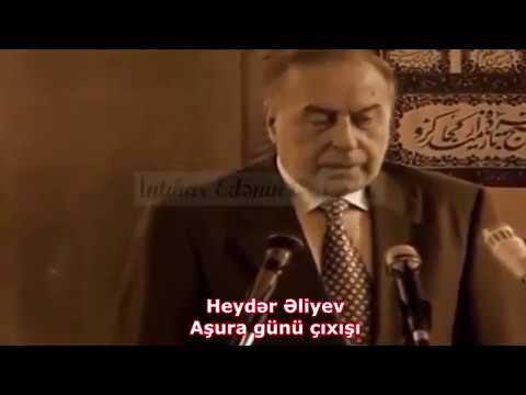 Heydər Əliyev Aşura günü Təzəpir məscidində çıxışı