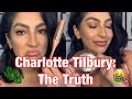 FULL FACE OF CHARLOTTE TILBURY : THE TRUTH | Reviewing her airbrush bronzer and more