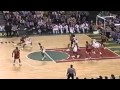 Michael Jordan 45pts vs Sonics (1997) *Half-Court Shot *George Karl Game