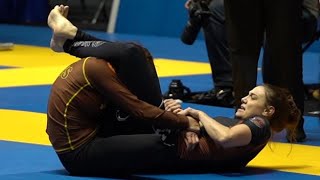 Women's Nogi Grappling California Worlds 2019 B0010 Laura Heiman Brown Belts Win