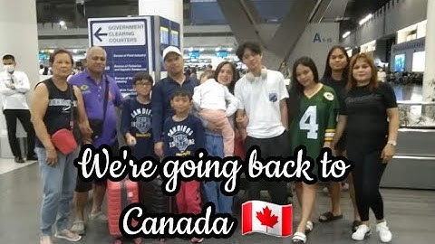 Philippines 🇵🇭  to Canada 🇨🇦 15 hours  flight - Filipino Family Life In Winnipeg Canada