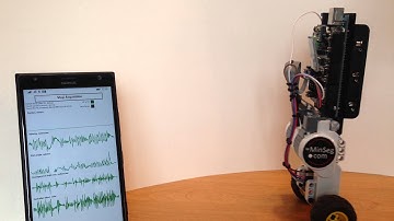 MinSeg Inverted Pendulum Robot and Nokia 1520 Bluetooth
