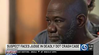 Suspect who allegedly struck and killed DOT worker in court