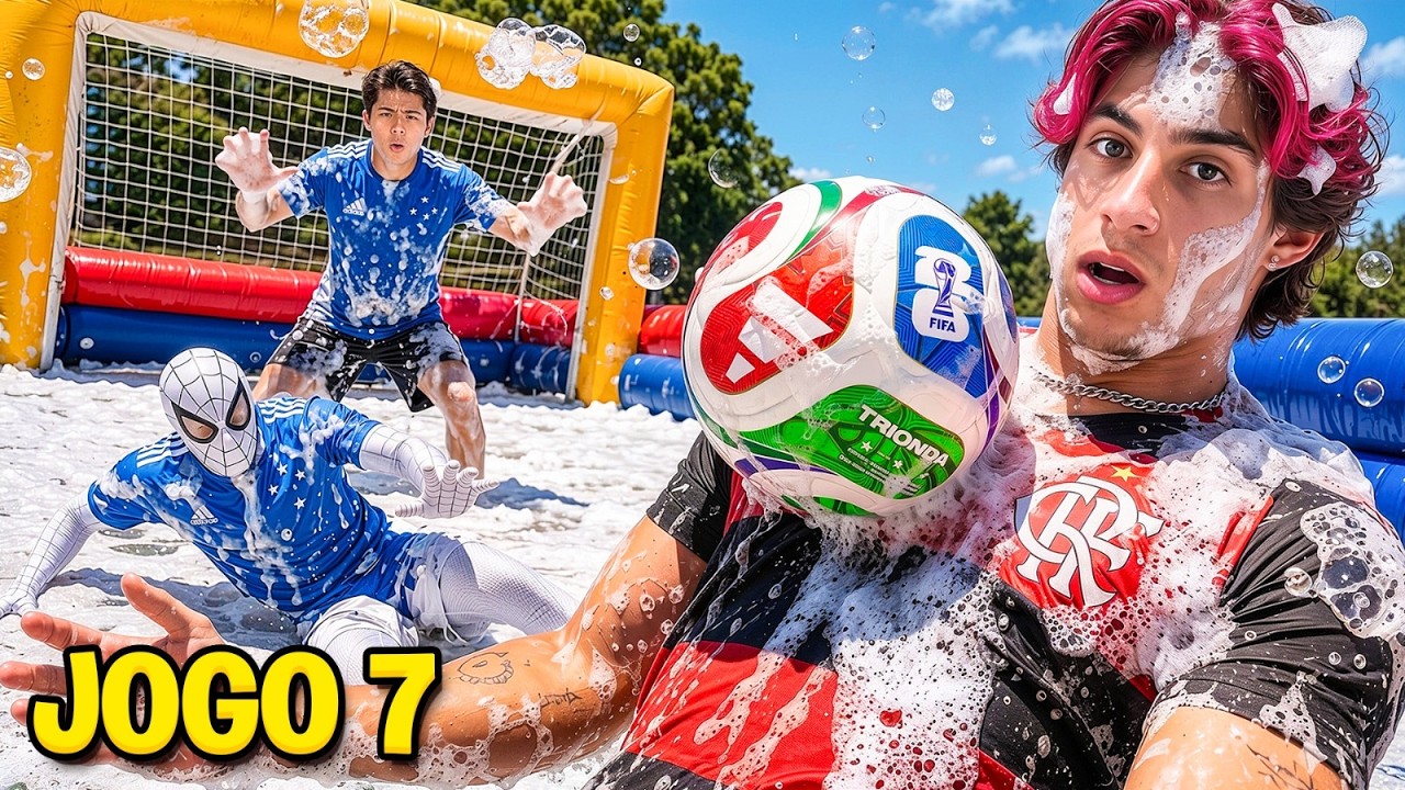 CRIEI UM CAMPEONATO DE FUTSABÃO VALENDO A MINHA COROA *e eu perdi