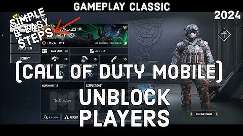 How to Unblock Someone on Call of Duty Mobile App? Learn the Steps on Unblock Players in COD Mobile