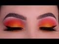 Orange & Yellow Fall Makeup | USING ONLY 2 EYESHADOWS!