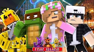 GOING TO Five Nights At Freddys ISLAND!Minecraft Little Kelly w/TinyTurtle & Raven(Custom Roleplay)