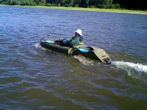 north sask river jet powered kayak - youtube