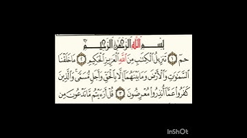 سورة الاحقاف١الى٣ #سورةالفاتحة #اكسبلور #الرحمن #سورةالكوثر #الورقات #لايك #المصحف #سورةالاخلاص