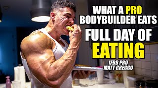 WHAT A PRO BODYBUILDER EATS (FULL DAY OF EATING)