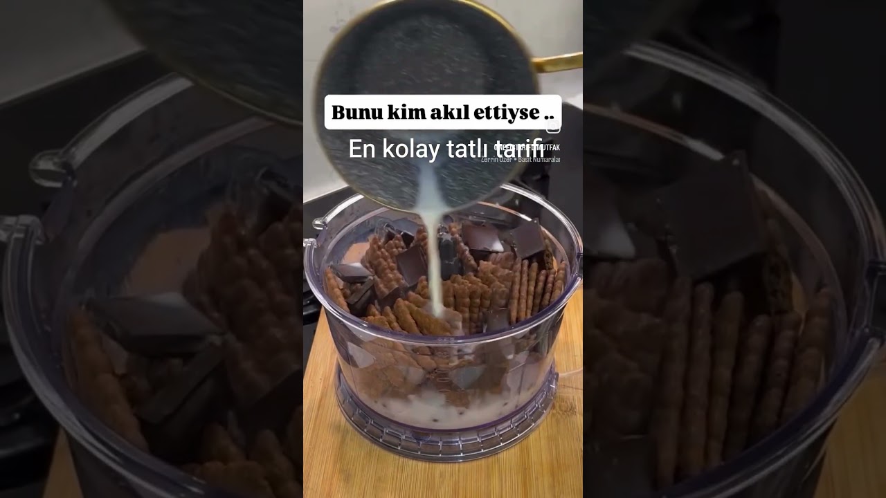 En kolay tatlı tarifi