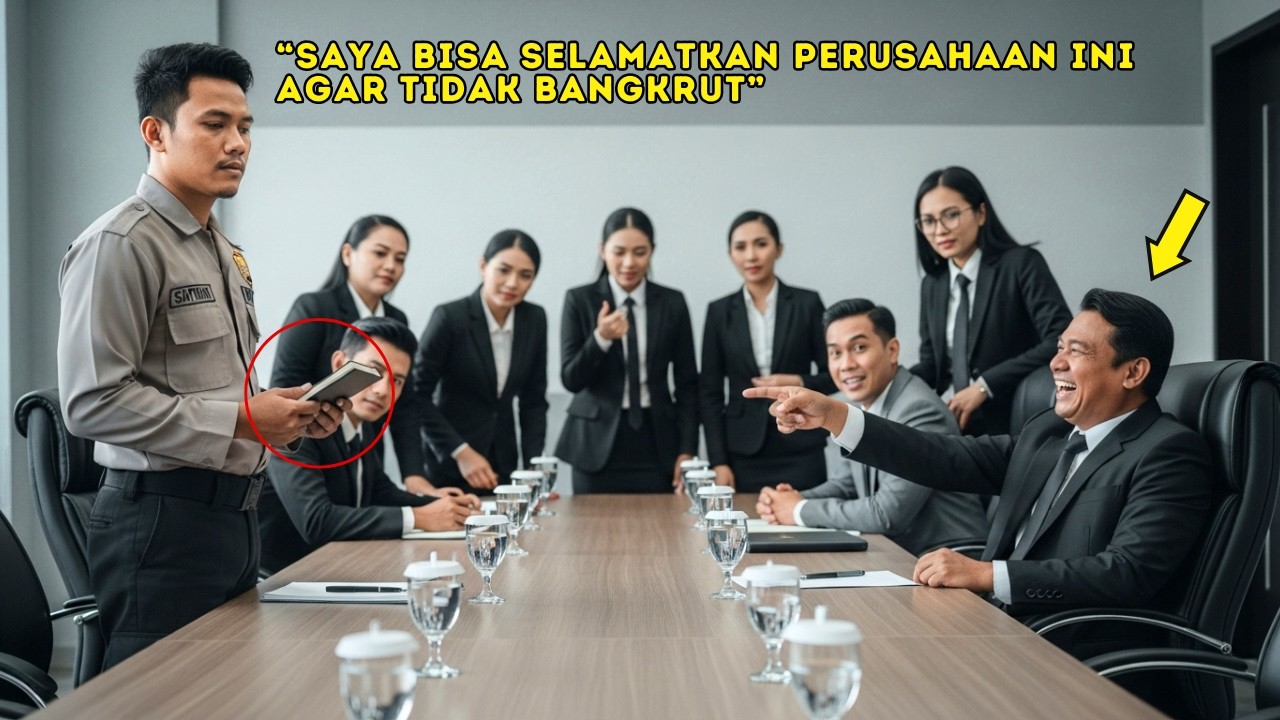 PERUSAHAAN INI HAMPIR TUTUP… SATPAM MUDA YANG DIREMEHKAN JUSTRU MENYELAMATKAN SEMUANYA