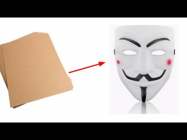 How to make a cardboard Furry Mask. DIY Sofit PaperCraft 