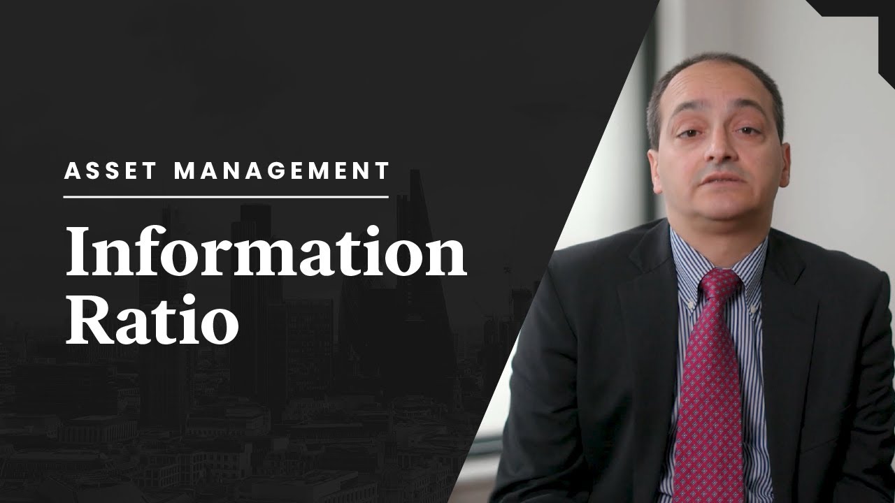 Information Ratio What Is The Information Ratio YouTube Information ratio what is the information ratio youtube