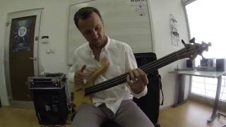 Zvonimir Bucevic Buch playing on Puskaric bass guitars