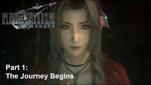 Final Fantasy VII Remake (PS5) (LIVE) (Hard Mode) Part 1: "The Journey Begins"
